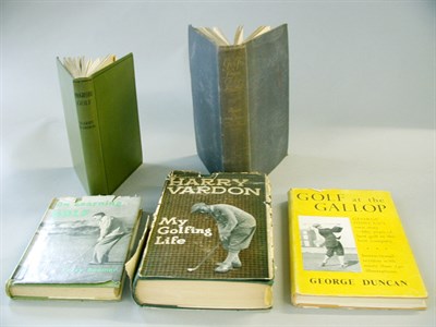 Lot 325 - VARDON H.: My Golfing Life, London 1933, with...