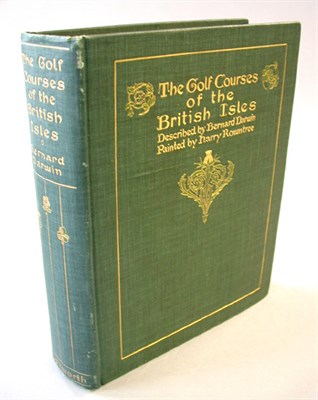 Lot 334 - DARWIN B.: Golf Courses of the British Isles,...