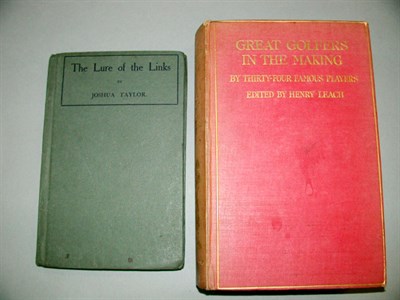 Lot 364 - LEACH H.: Great Golfers in the Making, London...