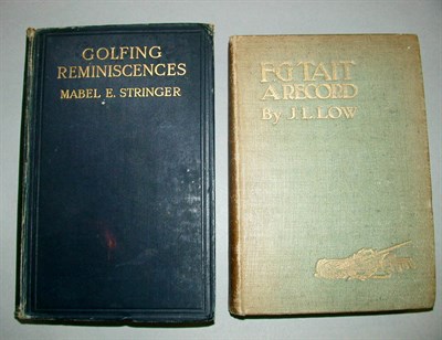 Lot 367 - LOWE J. L.: F. G. Tait - A Record, London 1900,...
