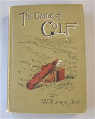 Lot 375 - PARK W. Jnr.: The Game of Golf, London 1896,...