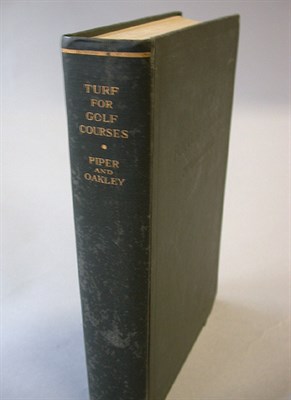 Lot 377 - PIPER C. V. and OAKLEY R. A.: Turf for Golf...