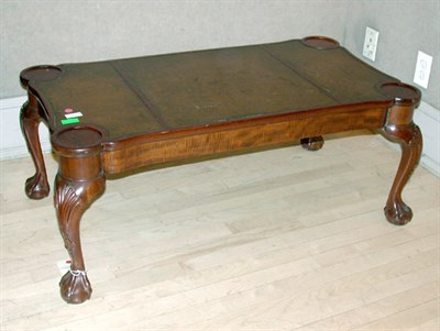 Lot 335A - Georgian Style Mahogany Low Table