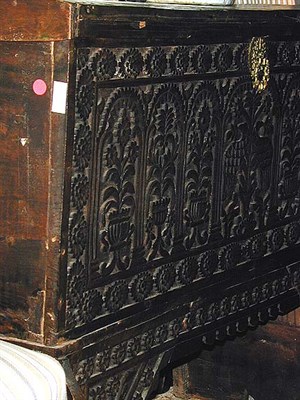 Lot 147 - Anglo Indian Walnut Blanket Chest