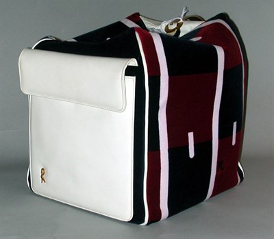 Lot 324 - Roberta Di Camerino Velvet Carry Bag Italian,...