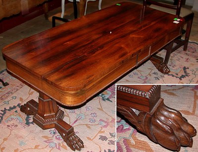 Lot 598 - Regency Style Rosewood Low Table