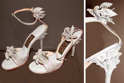 Lot 286 - Thea Cadabra Palm Tree Shoes English, late...