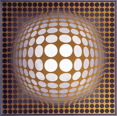 Lot 34 - Victor Vasarely French/Hungarian, 1908-1997...