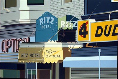 Lot 47 - Robert Cottingham American, b. 1935 RITZ HOTEL...