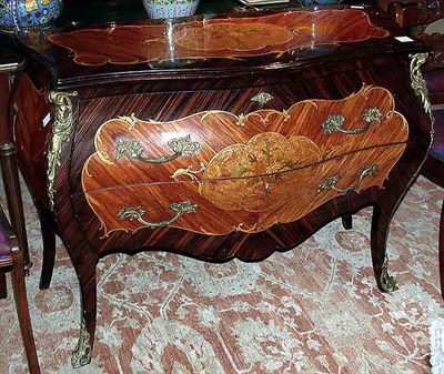 Lot 390 - Louis XVI Style Gilt-Bronze Mounted Floral...