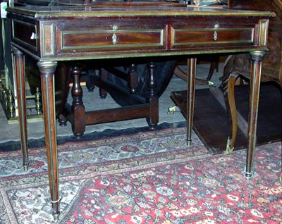 Lot 583 - Louis XVI Style Brass Mounted Mahogany...