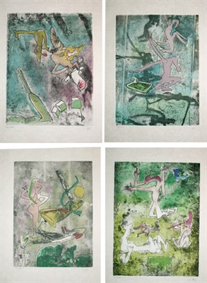 Lot 300 - Roberto Matta CENTRE NOEUDS (SABATIER 393-402)...