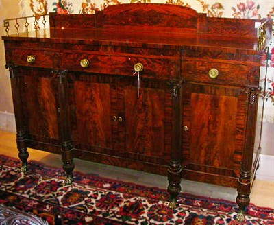 Lot 264 - Classical Mahogany Sideboard New York, circa...