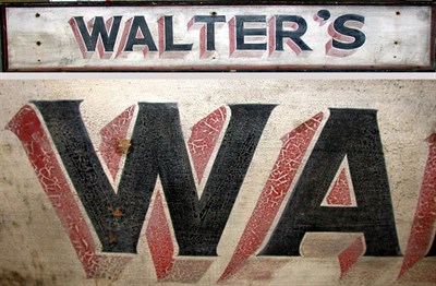 Lot 298 - Painted Trade Sign Of rectangular form, in...