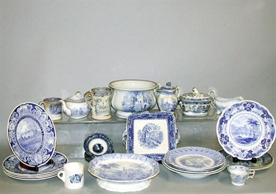 Lot 269 - Miscellaneous Group of English Blue and White...