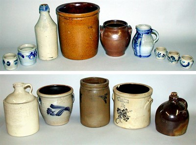 Lot 338 - Miscellaneous Group of Stoneware Articles...