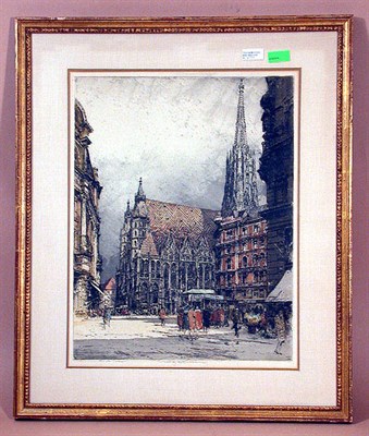 Lot 261 - Luigi Kasimir VIENNA, KAERNTNER STREET; VIENNA,...