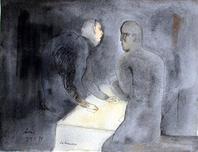 Lot 12 - Jose Luis Cuevas Mexican/American, b. 1933...
