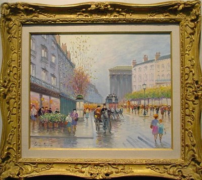 Lot 257 - Luciano Rampaso Italian, b.1936 LA MARCHANDE...