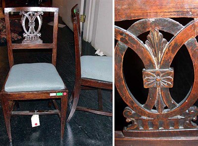 Lot 121 - Set of Three Provincial Louis XVI Style Walnut...