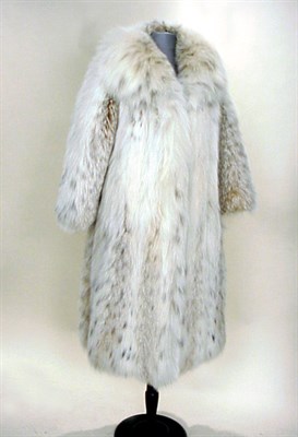 Lot 242 - Maximilian Lynx Coat 1975 Mid calf length,...