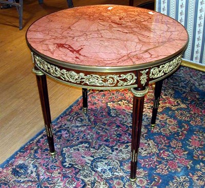 Lot 121 - Louis XVI Style Bronze Mounted Mahogany...