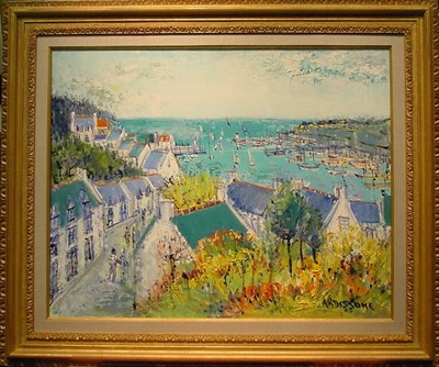 Lot 258 - Yolande Ardissone French, b.1927 SAUZON Signed...