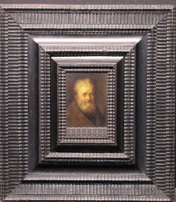 Lot 118 - Circle of Rembrandt PORTRAIT OF AN OLD...