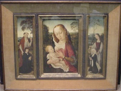 Lot 73 - Circle of Roger van der Weyden VIRGIN AND...