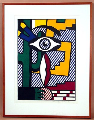 Lot 285 - Roy Lichtenstein AMERICAN INDIAN THEME III (C....