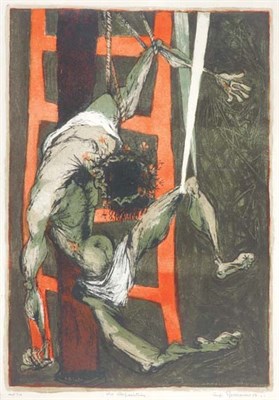 Lot 374 - Benton Murdoch Spruance CURSE GOD AND DIE;...