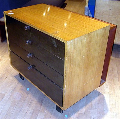 Lot 106 - Blond Wood Chest of Drawers Designed by George...