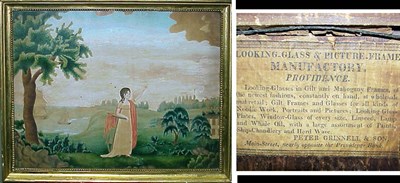 Lot 252A - Allegorical Watercolor Drawing of Hope...