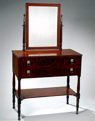 Lot 282 - Federal Mahogany Dressing Table New York,...
