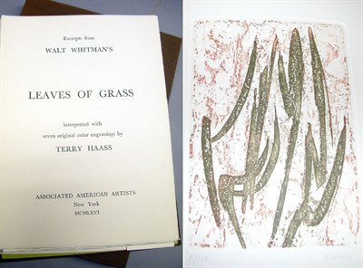 Lot 58 - WHITMAN, WALT Excerpts from...Leaves of Grass...
