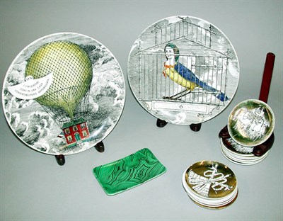 Lot 90 - Group of Piero Fornasetti Ceramic Tableware...