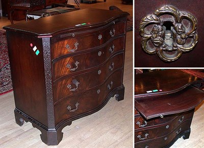 Lot 291 - Pair of George III Style Mahogany...