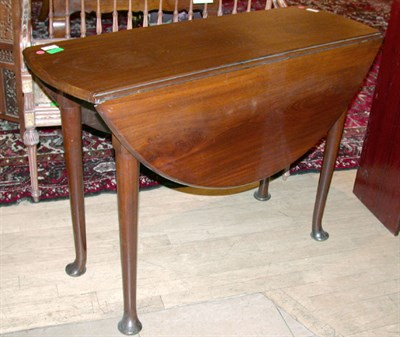 Lot 557 - George I Mahogany Drop Leaf Table