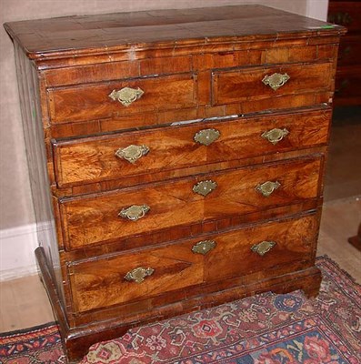 Lot 304 - George I Walnut Chest of Drawers The...