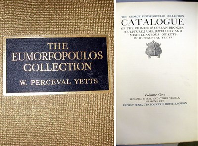 Lot 22 - [EUMORFOPOULOS, GEORGE. COLLECTION] Catalogue...