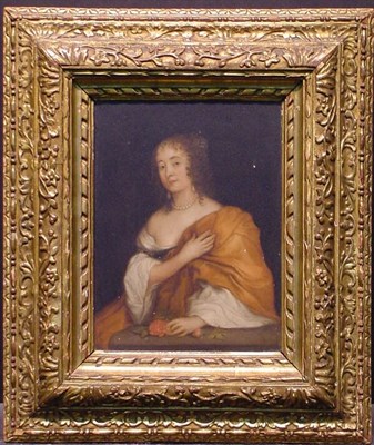 Lot 153 - Manner of Van Dyck PORTRAIT OF A WOMAN Oil on...