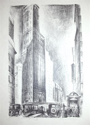 Lot 288 - Adriaan Lubbers NEW YORK SERIES Lithographs,...