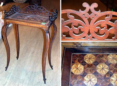 Lot 361 - Louis XV Style Marquetry Inlaid Walnut...