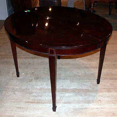 Lot 203 - Georgian Style Mahogany Dining Table Including...