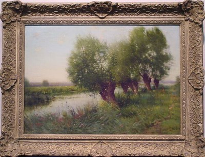 Lot 45 - Ernest Parton 1845-1933 SPRING FLOWERS Signed...