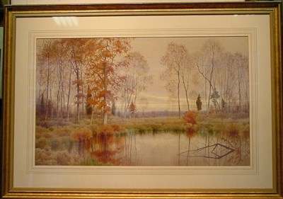 Lot 38 - Henry Farrer 1843-1903 AUTUMN Signed and dated...