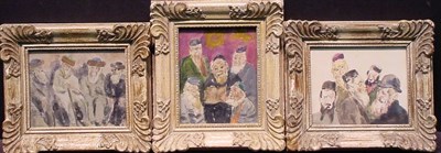 Lot 29 - Gabriel Spat American, 1890-1967 RABINICAL...
