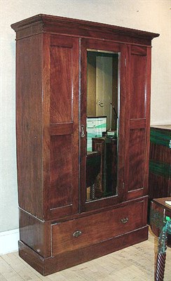 Lot 211 - Victorian Mahogany Armoire