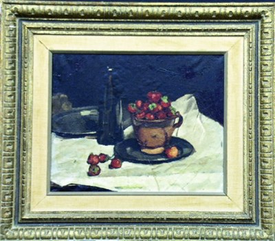 Lot 20 - French School 20th Century STRAWBERRIES AND...