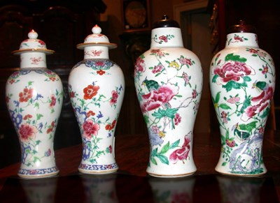Lot 359 - Two Sets of Matching of Chinese Export Famille...